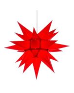 Herrnhuter Stern - Papier - rot - ab 40 cm