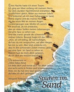 Spuren im Sand