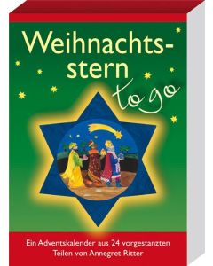 Weihnachtsstern to go - Adventskalender