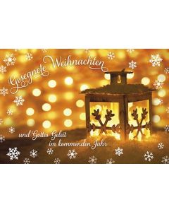 Faltkarte: Gesegnete Weihnachten