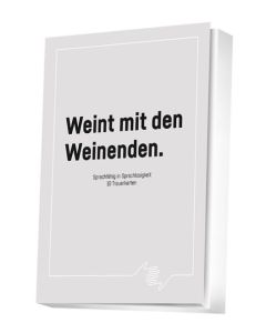 Weint mit den Weinenden - Faltkarten-Set Trauer