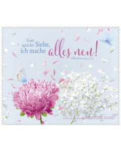 Microfaser-Tuch Jahreslosung 2026 Hortensie