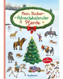 Mein Sticker-Adventskalender Pferde