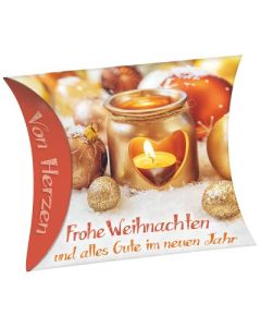 Schafmilchseife Herz "Frohe Weihnachten"