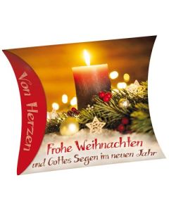 Schafmilchseife Herz "Frohe Weihnachten"