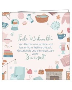 Faltkarte: Frohe Weihnachten