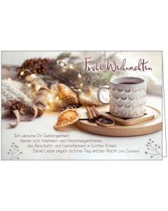 Faltkarte: Frohe Weihnachten