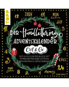 Der Handlettering-Adventskalender - Cut & Go