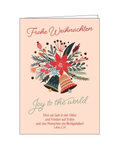 Faltkarte: Frohe Weihnachten