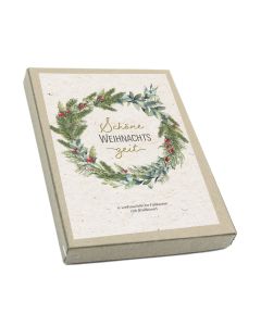 Kartenbox Weihnachten - Schöne Weihnachtszeit