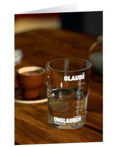 Ich glaube, hilf meinem Unglauben - Faltkarte Eva Jung