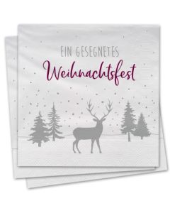 Servietten 'Weihnachtsfest' 20 Ex.