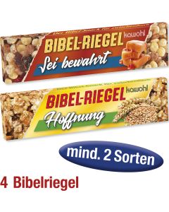 Paket 'Bibel-Riegel' 4 Ex.