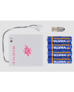 Batteriehalter mit Timer für Herrnhuter Mini-Stern (ø 13 cm)