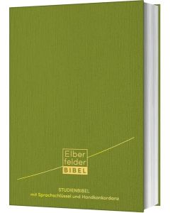 Elberfelder Studienbibel, Kunstleder, mit Sprachschlüssel und Handkonkordanz
