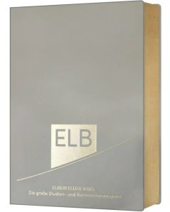 Elberfelder Bibel. Die große Studien- und Kommentarausgabe Leder mit Goldschnitt