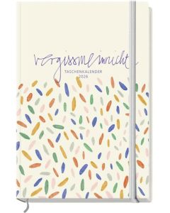 Vergissmeinnicht 2026 - Taschenkalender